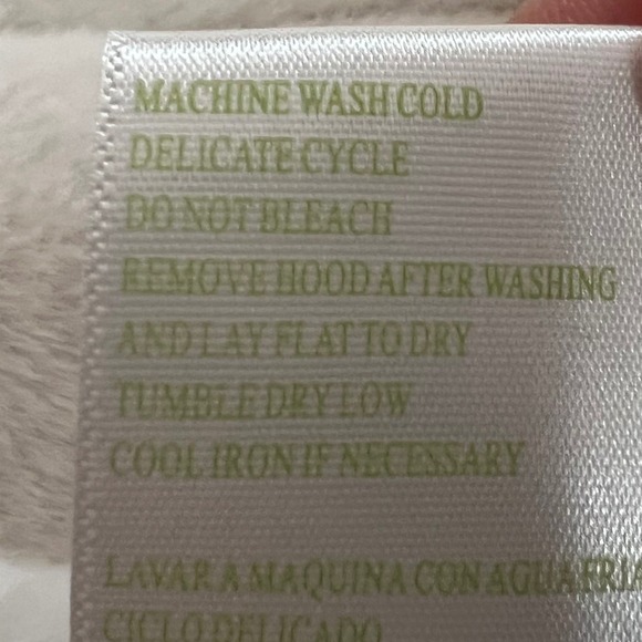 Green Tea Puffer Vest Hooded Faux Fur Trim Padded Gray Women's Medium - Picture 11 of 11